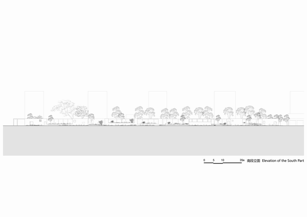 BIM建筑|居民区旁的复廊围墙/梓耘斋建筑