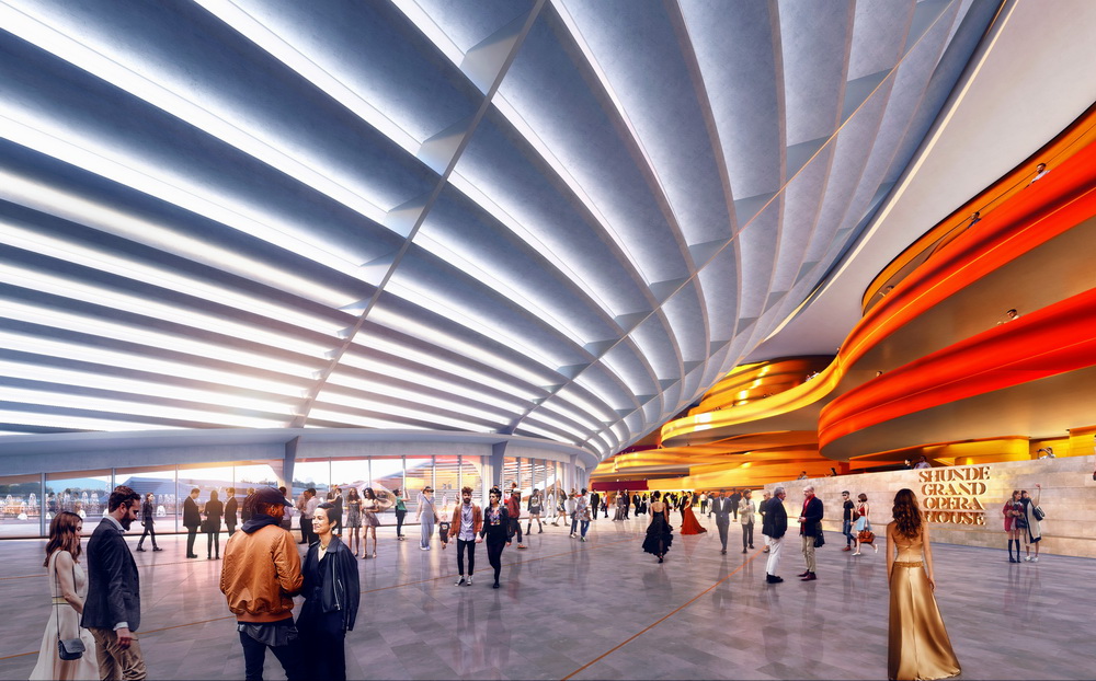 BIM建筑|广东顺德大歌剧院/Nordic Office of Architecture