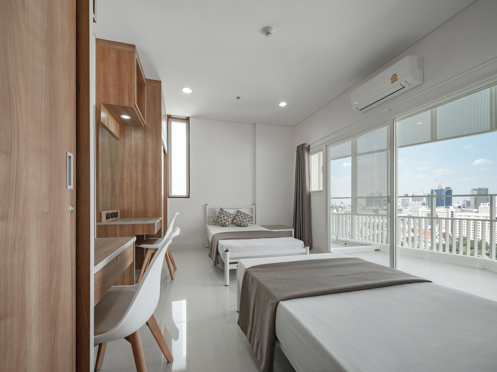 BIM建筑|白衣天使的架空中庭宿舍楼/Plan Architect