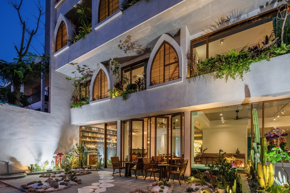 BIM建筑|如果，建筑是海浪：Le Bouton酒店/D1 Architectural Studio