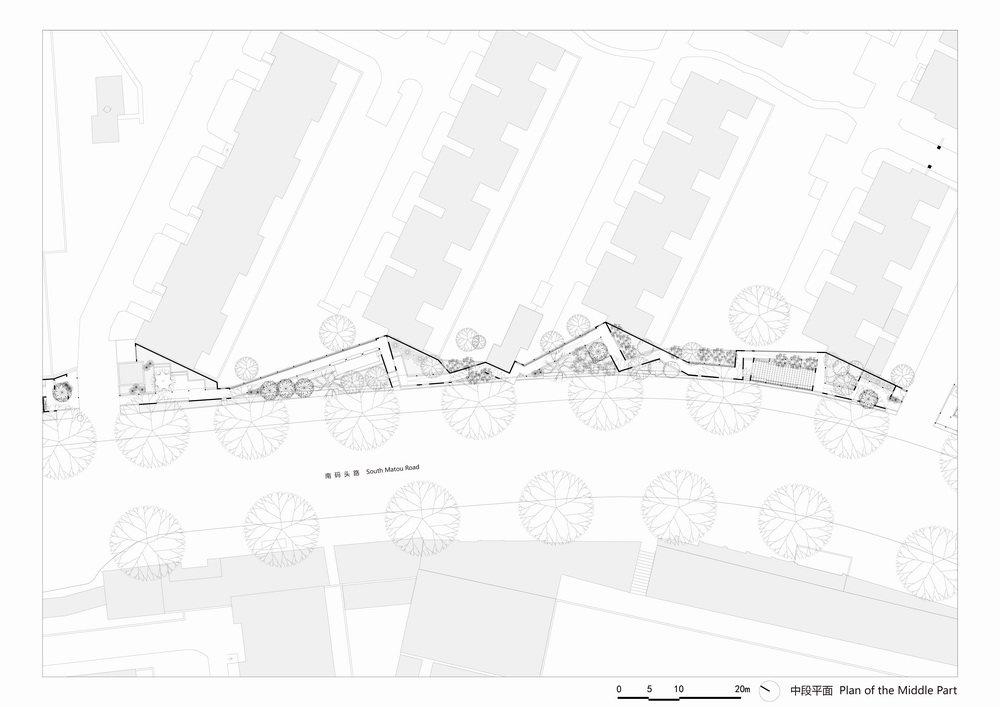 BIM建筑|居民区旁的复廊围墙/梓耘斋建筑