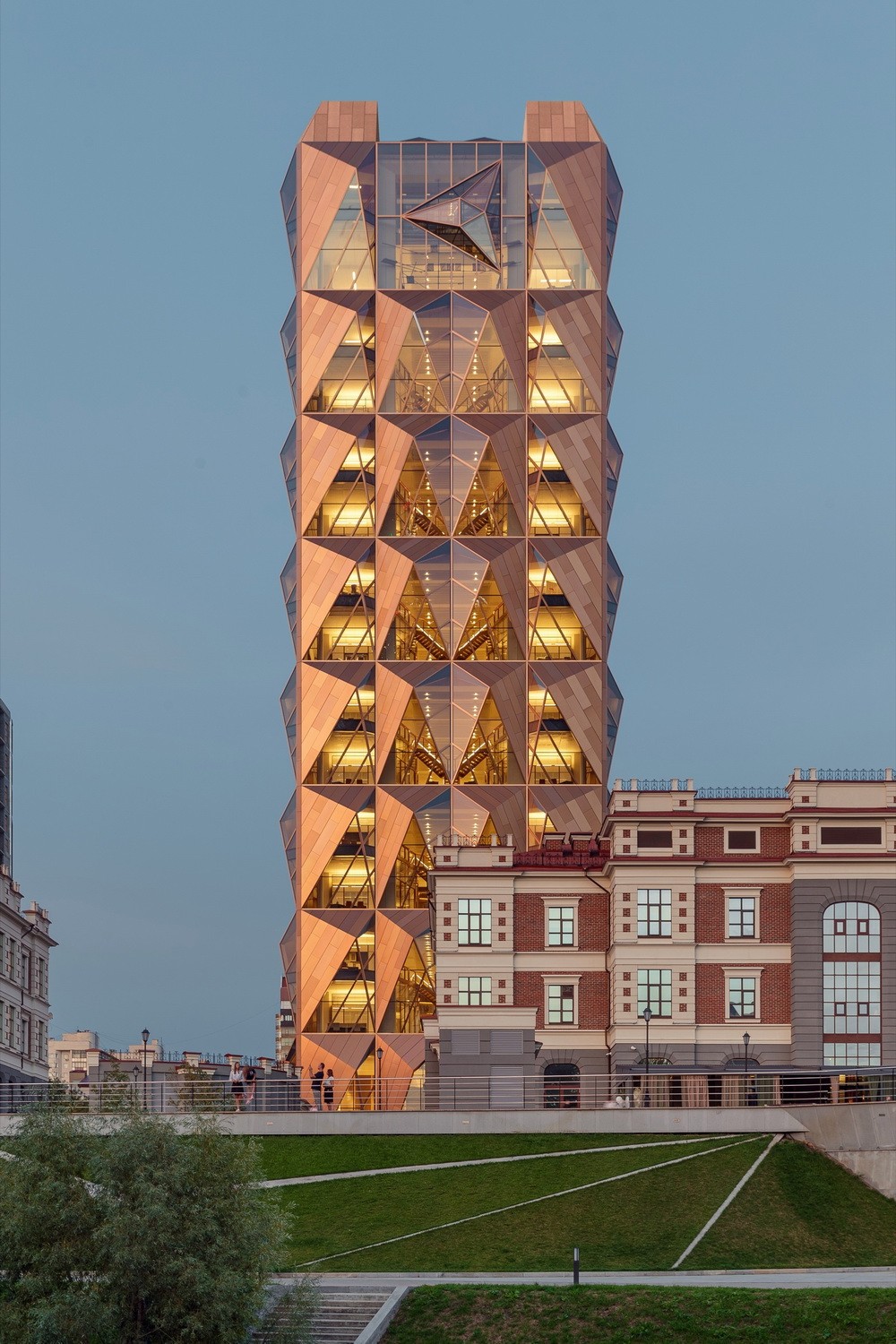 BIM建筑|俄罗斯铜业公司总部 / 福斯特建筑事务所