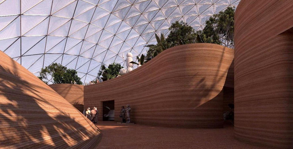 BIM建筑|【CAA LAB丨未来人类居所】火星，我们来了！