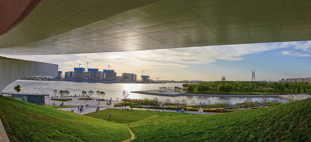 BIM建筑|郑东新区龙湖公共艺术中心/STUDIO A+