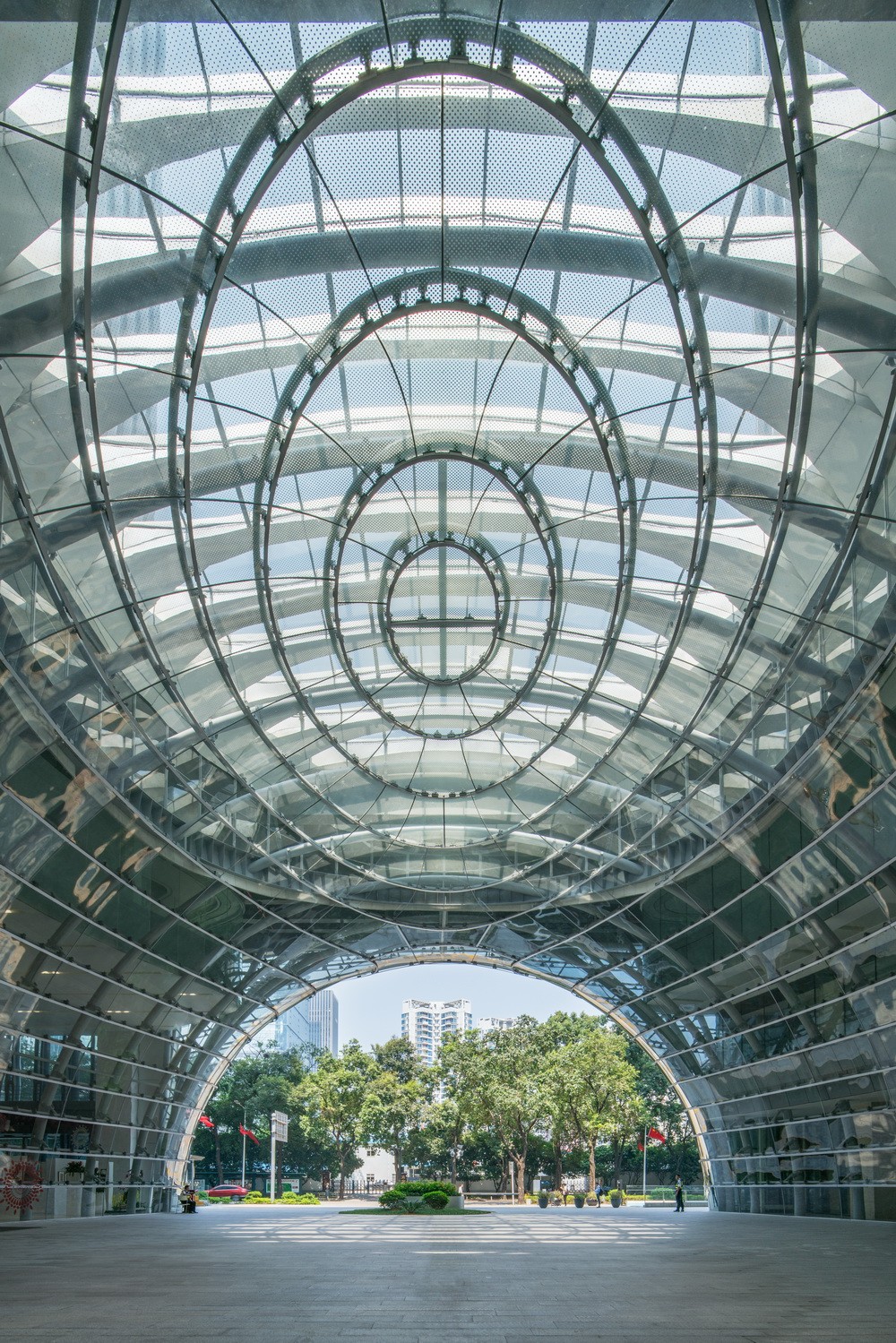 BIM建筑|与城市共享的大厅：国银•民生金融大厦/筑博设计