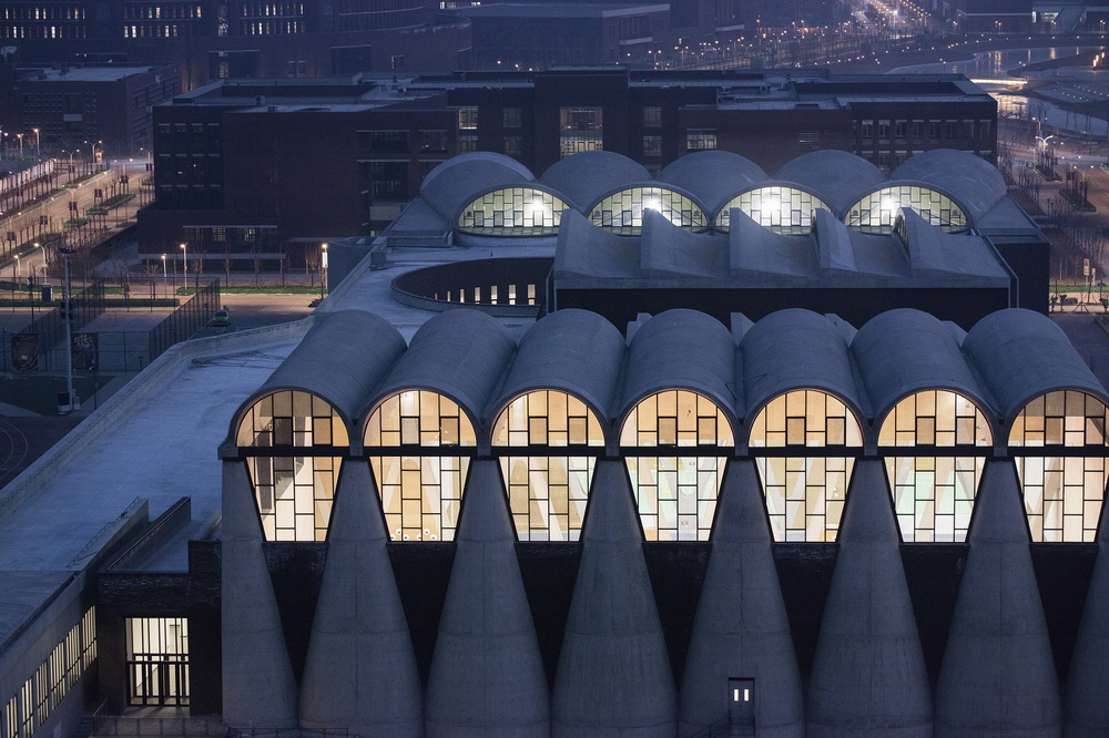 BIM建筑|天津大学新校区综合体育馆 / 李兴钢建筑工作室