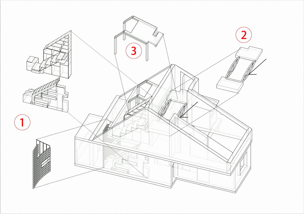 BIM建筑|手艺实验之家：100平米住宅改造里的“手艺与实验”/ 在造建筑