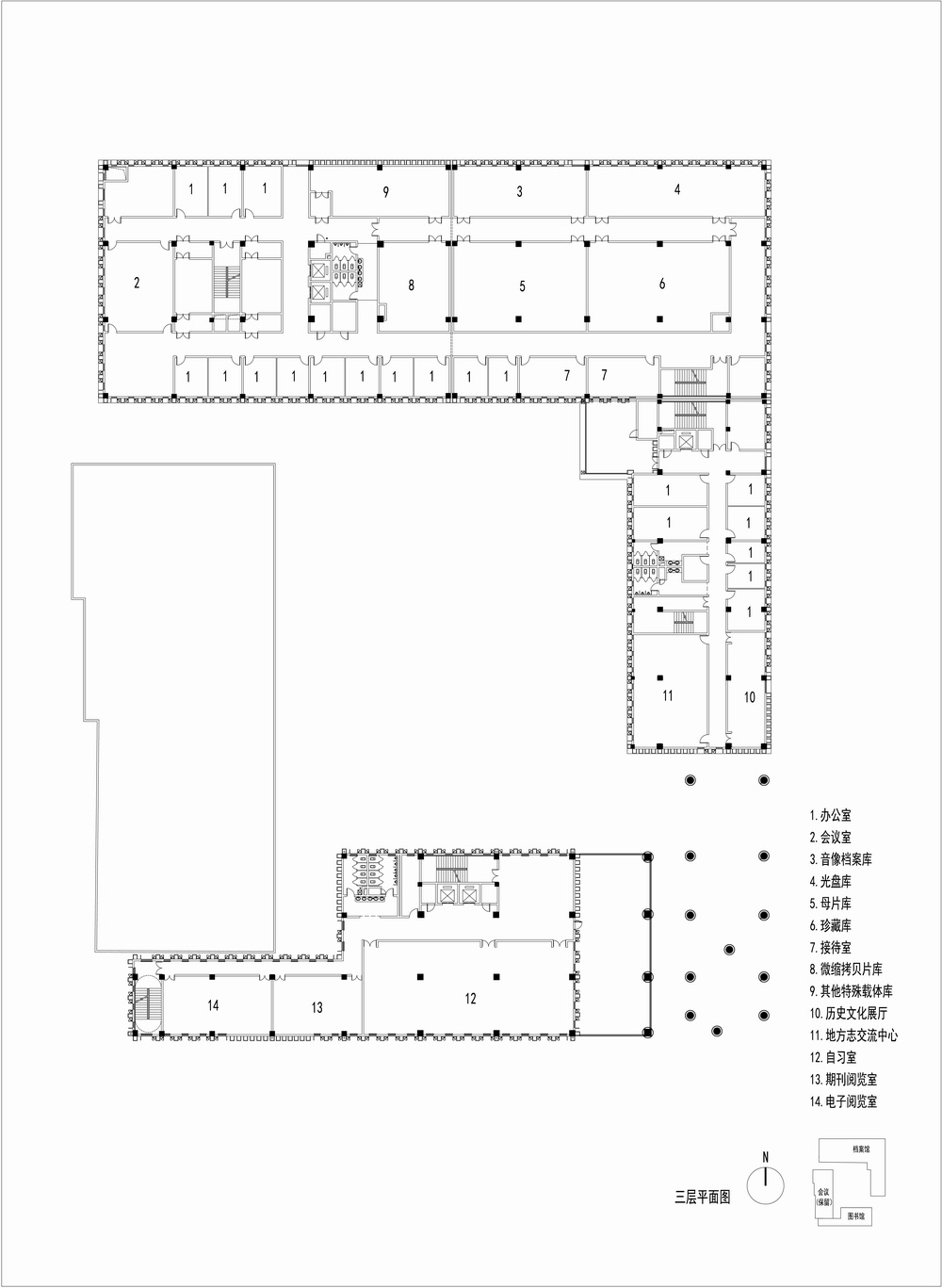 BIM建筑|沂南图书档案馆，山东 / 中央美术学院建筑7工作室（朴棫城市建筑设计工作室）