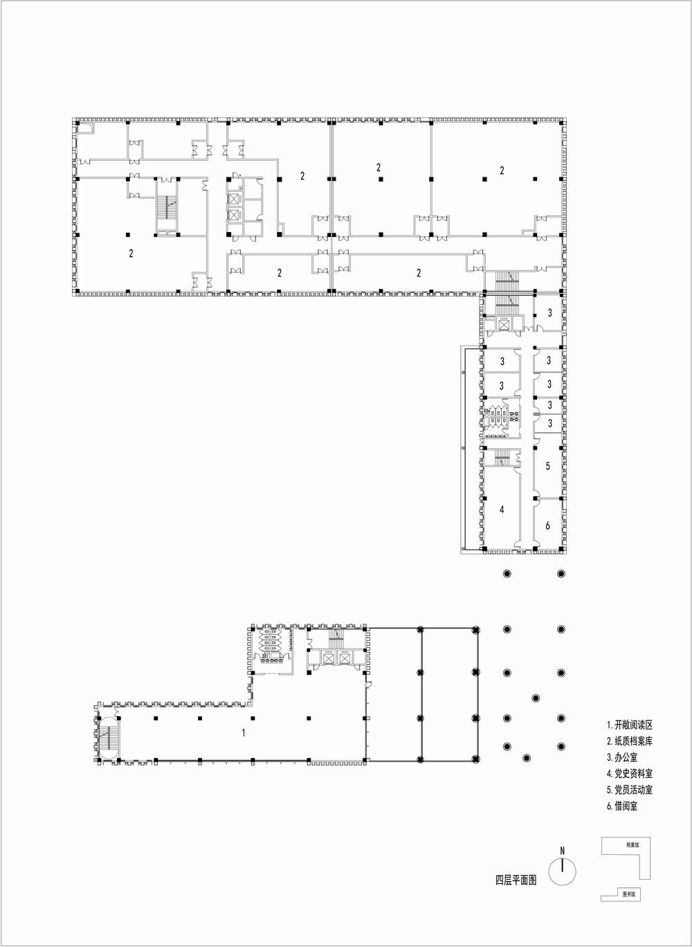 BIM建筑|沂南图书档案馆，山东 / 中央美术学院建筑7工作室（朴棫城市建筑设计工作室）