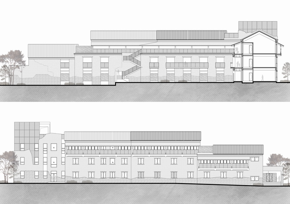 BIM建筑|李巷村村口公共空间再生/东大院 建筑技术与艺术（ATA）工作室