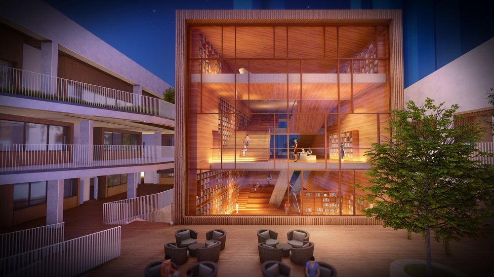 BIM建筑|深圳龙华清泉外国语学校（初中部）/一境建筑设计