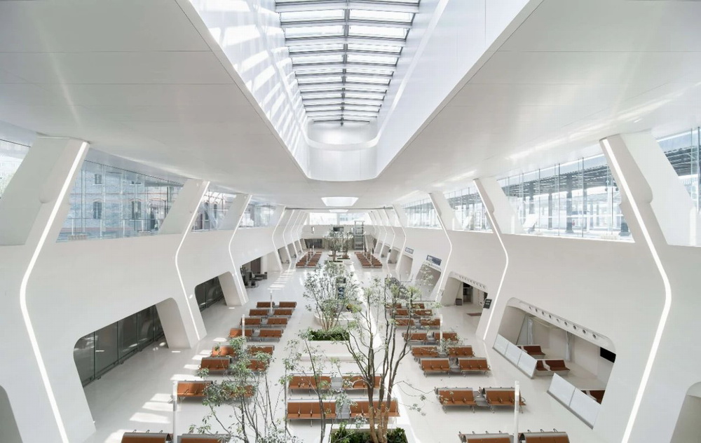 BIM建筑|“森林中的火车站”：嘉兴火车站启用通车/MAD