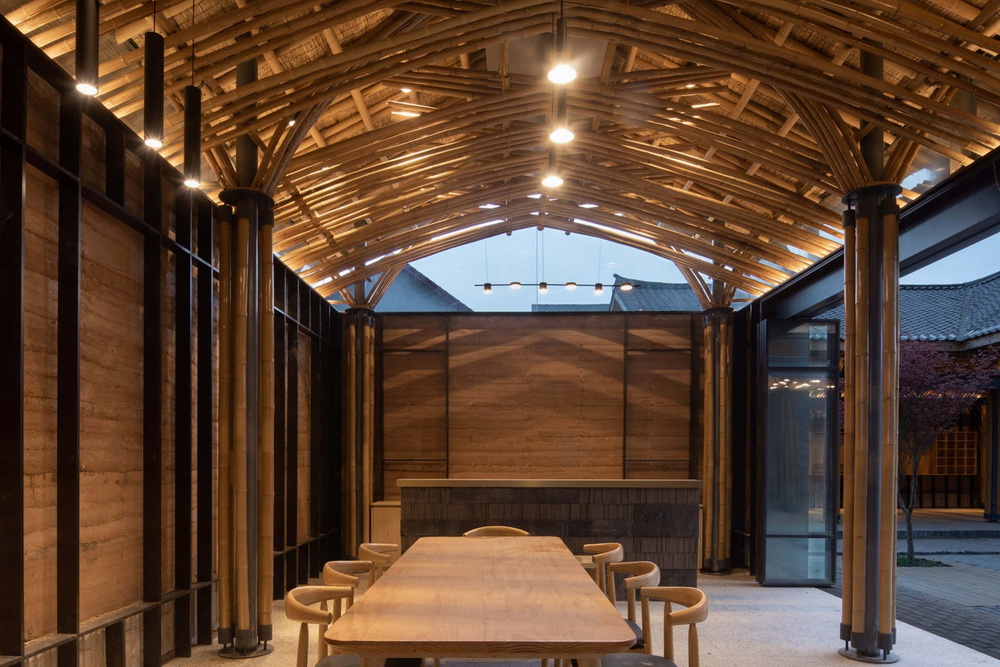 BIM建筑|成都金堂圆觉寺村村民中心 / 在行建筑