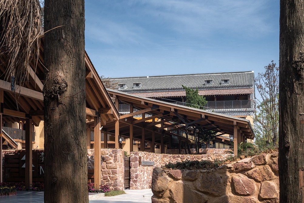 BIM建筑|李巷村村口公共空间再生/东大院 建筑技术与艺术（ATA）工作室