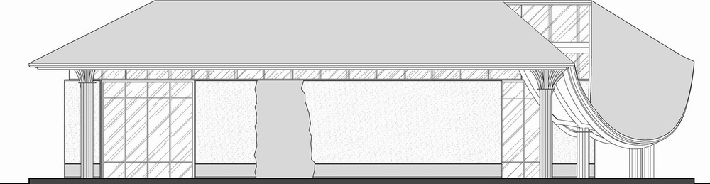 BIM建筑|成都金堂圆觉寺村村民中心 / 在行建筑