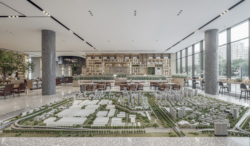 BIM建筑|绿意摇曳，以“书”为名：融创·四季宸阅/为上设计