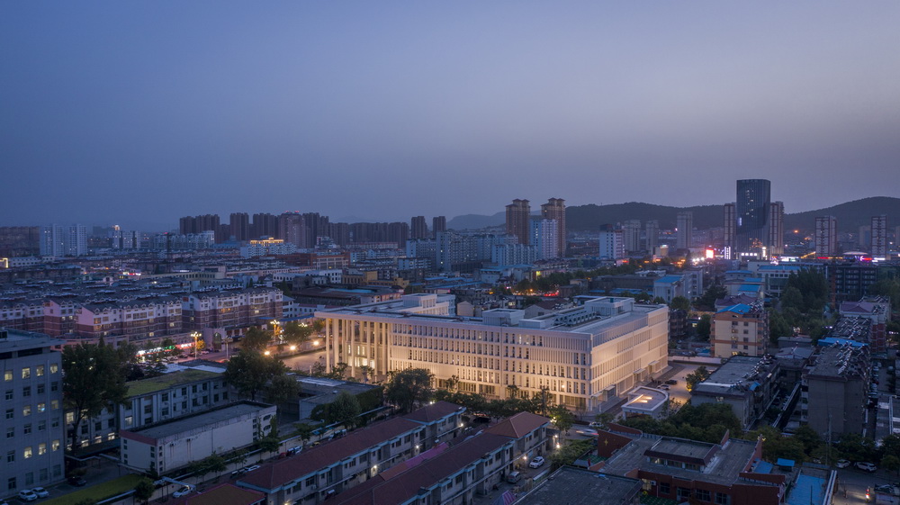 BIM建筑|沂南图书档案馆，山东 / 中央美术学院建筑7工作室（朴棫城市建筑设计工作室）