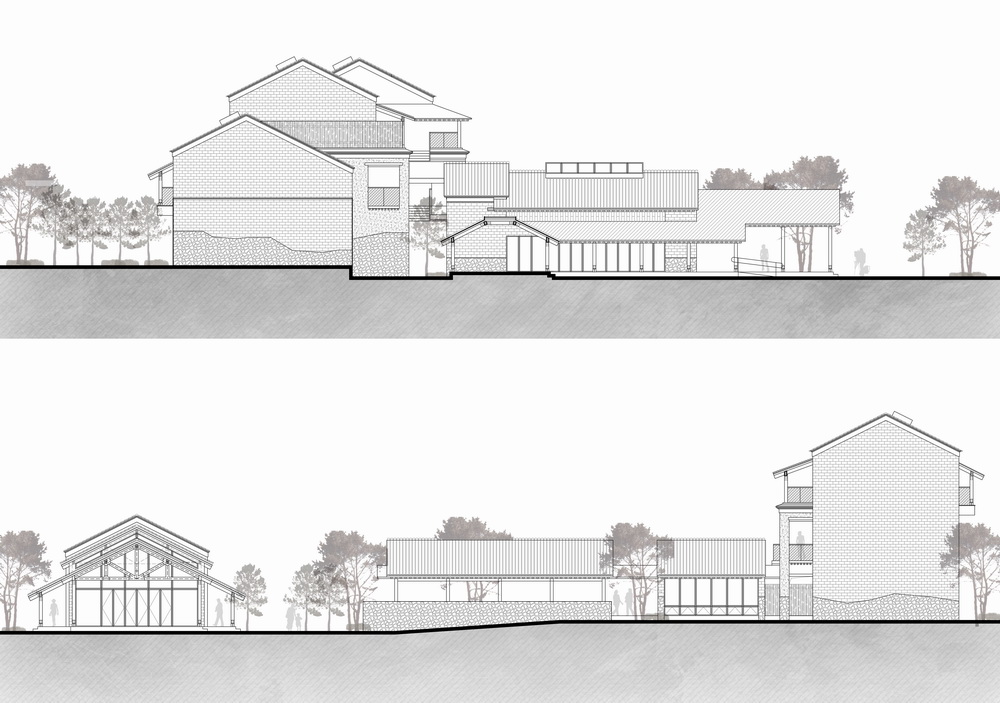 BIM建筑|李巷村村口公共空间再生/东大院 建筑技术与艺术（ATA）工作室
