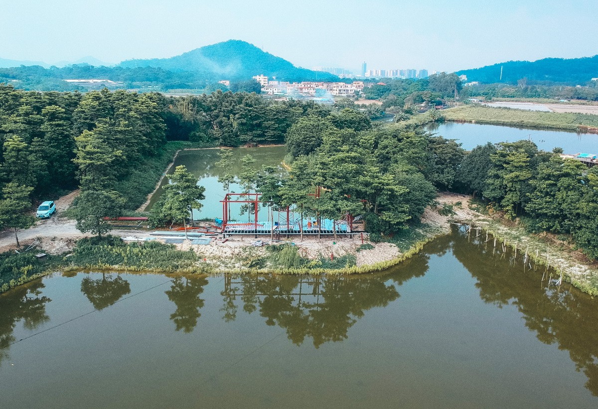 BIM建筑|湖间榭 / 半松园工作室