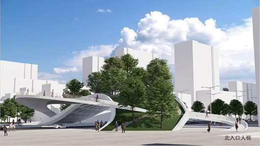 BIM建筑|连接与融入：华盈尚景南北中轴连接天桥方案竞赛结果公告