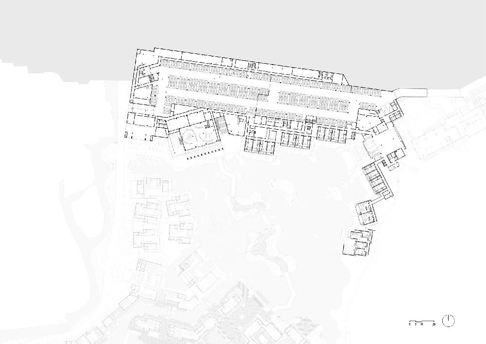 BIM建筑|肌理缝合：南京固城湾开元度假酒店/孟凡浩- gad × line+