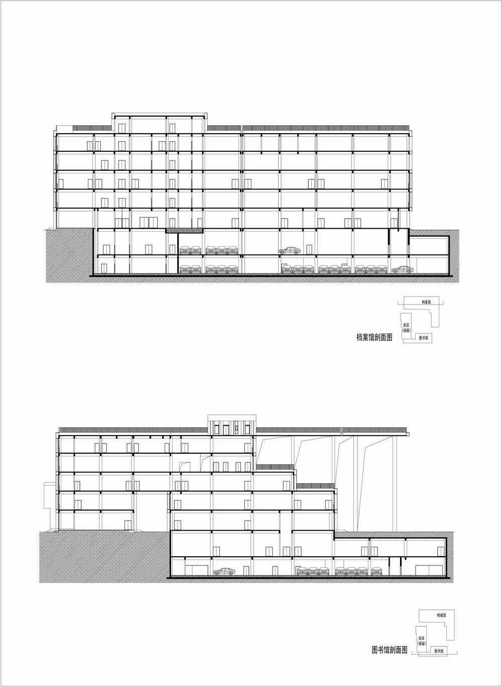 BIM建筑|沂南图书档案馆，山东 / 中央美术学院建筑7工作室（朴棫城市建筑设计工作室）