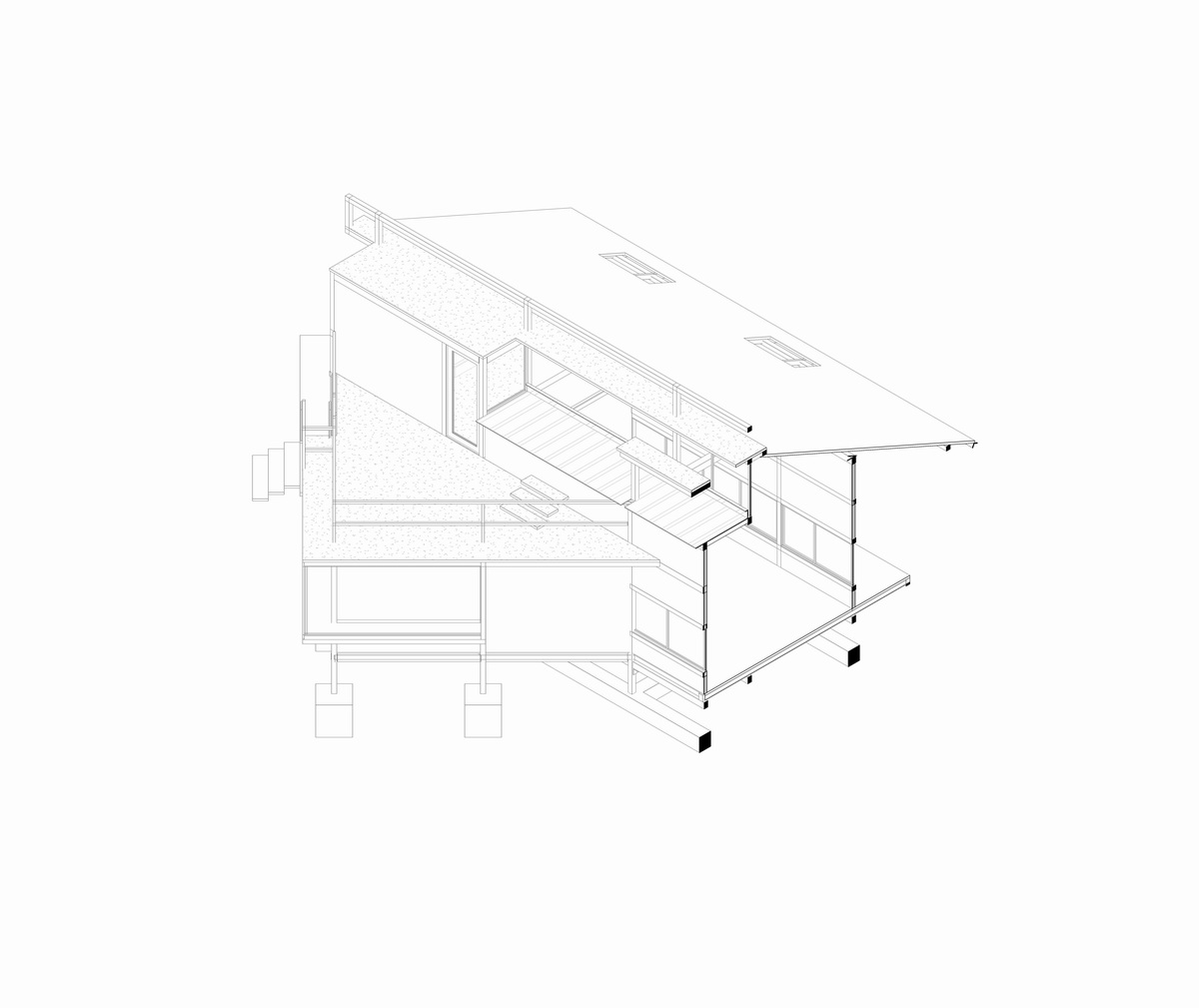 BIM建筑|湖间榭 / 半松园工作室