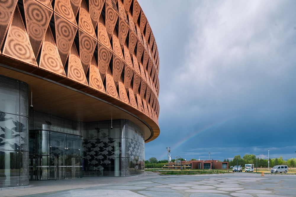 BIM建筑|漂浮于湿地之上的候鸟之巢——中国怀来湿地博物馆/天友设计