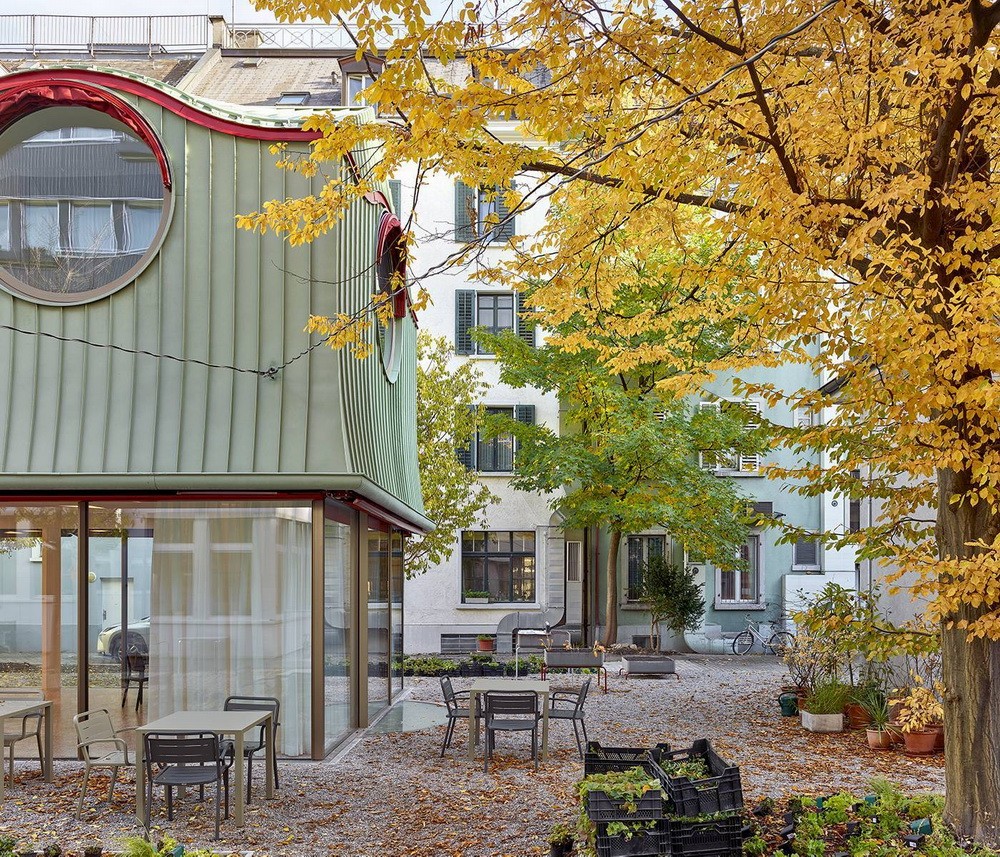 BIM建筑|优雅地老去：苏黎世老年人活动中心 / Knorr & Pürckhauer Architekten