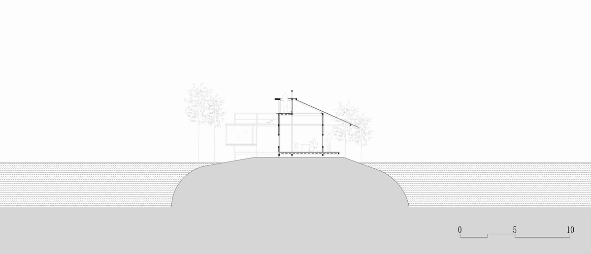 BIM建筑|湖间榭 / 半松园工作室