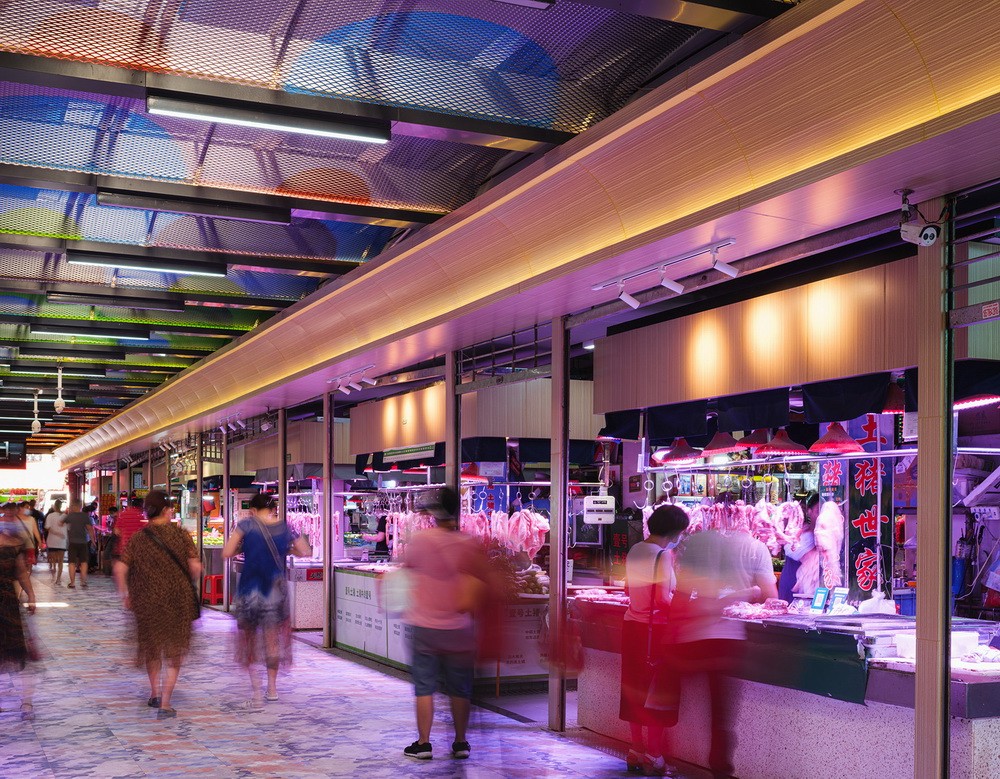 BIM建筑|彩色，诗意的日常：广州东山肉菜市场改造/奥默默工作室