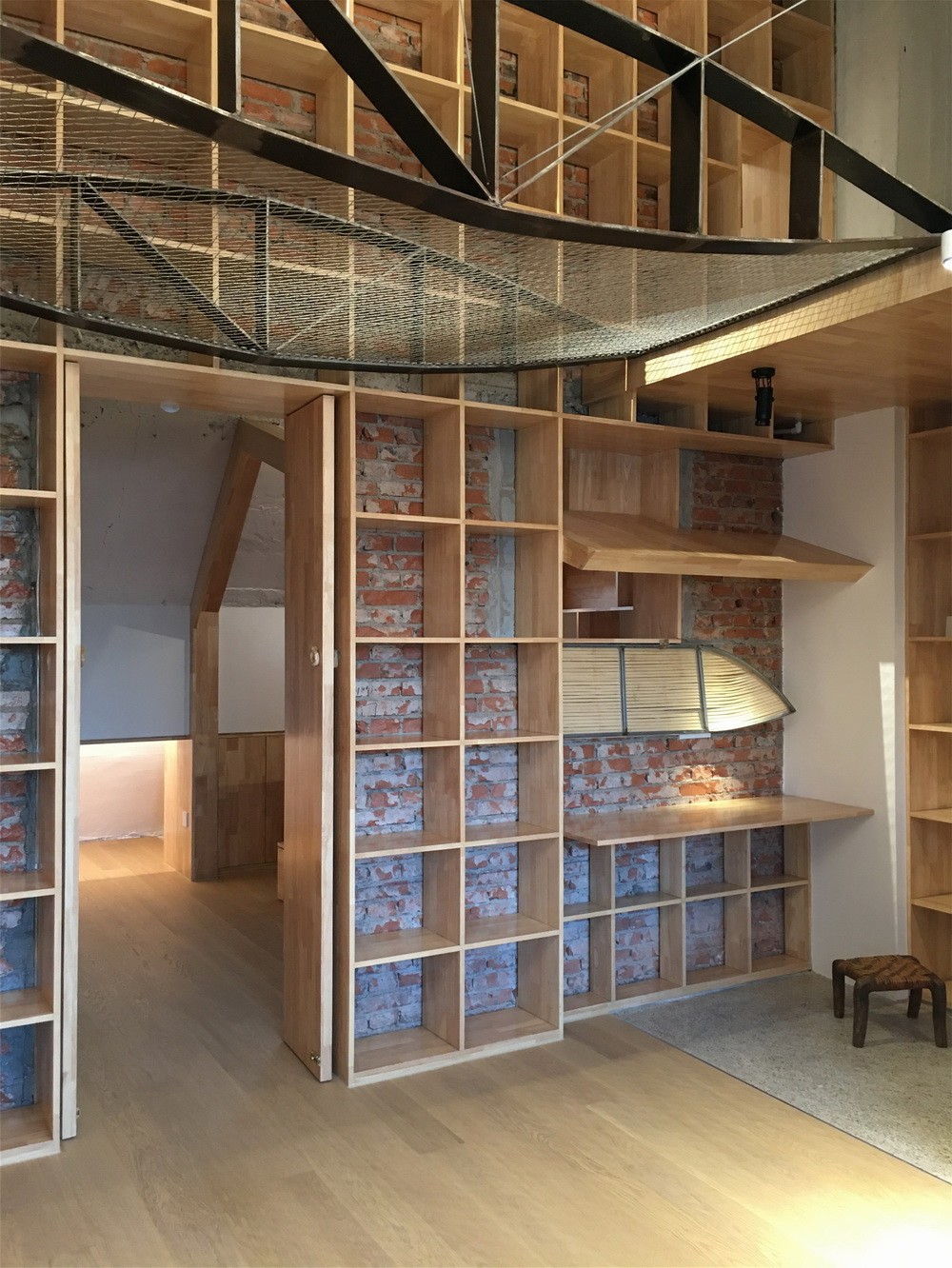 BIM建筑|手艺实验之家：100平米住宅改造里的“手艺与实验”/ 在造建筑