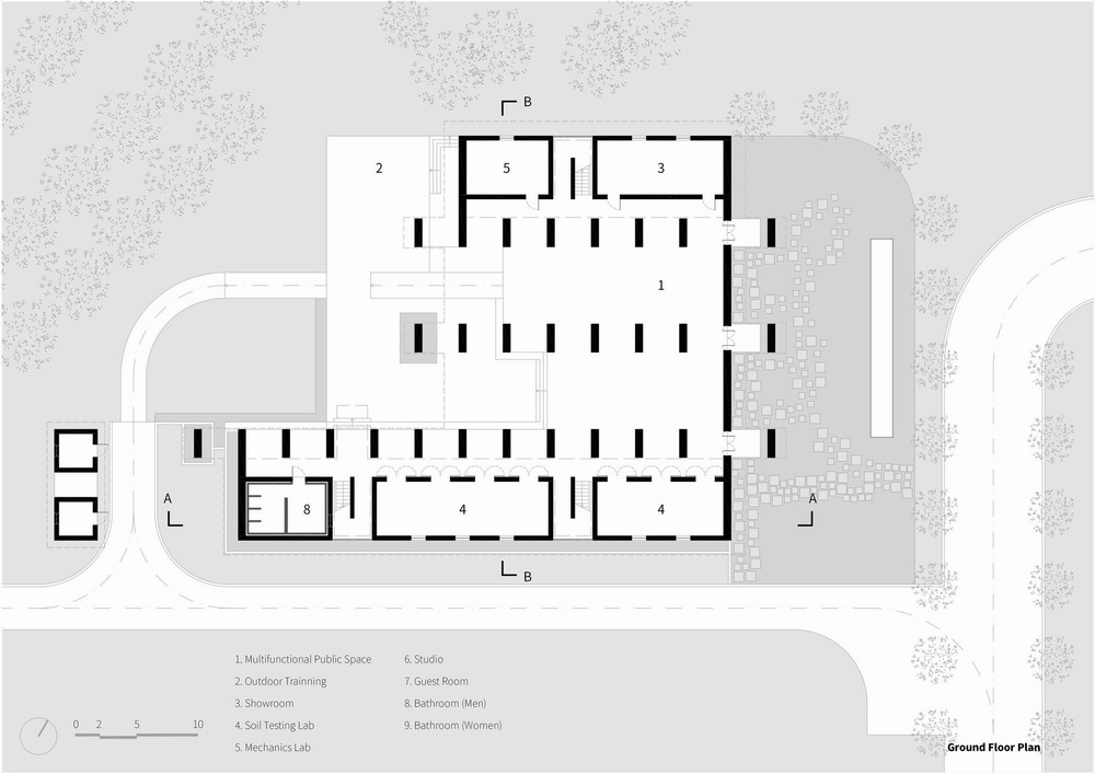BIM建筑|生土工房（暨云南乡村振兴研究发展中心） / 一专一村