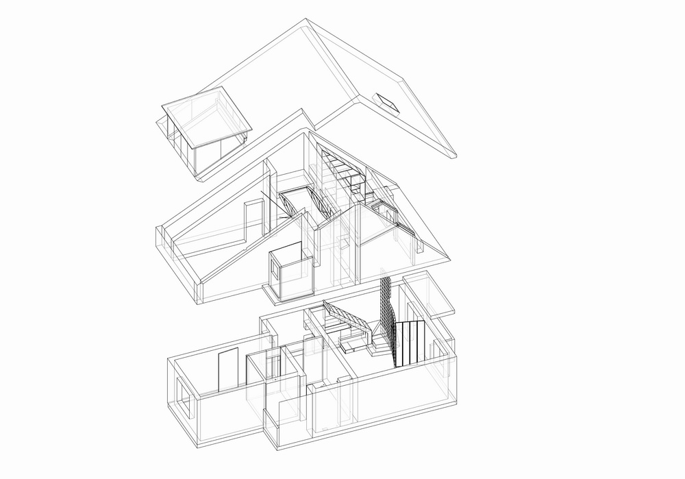 BIM建筑|手艺实验之家：100平米住宅改造里的“手艺与实验”/ 在造建筑