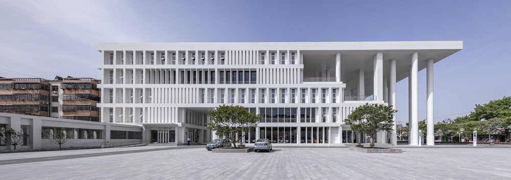 BIM建筑|沂南图书档案馆，山东 / 中央美术学院建筑7工作室（朴棫城市建筑设计工作室）