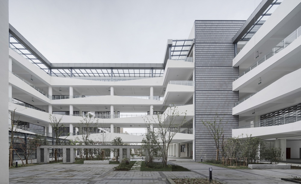 BIM建筑|重构“江南书院”：苏州高新区第四中学/中衡设计