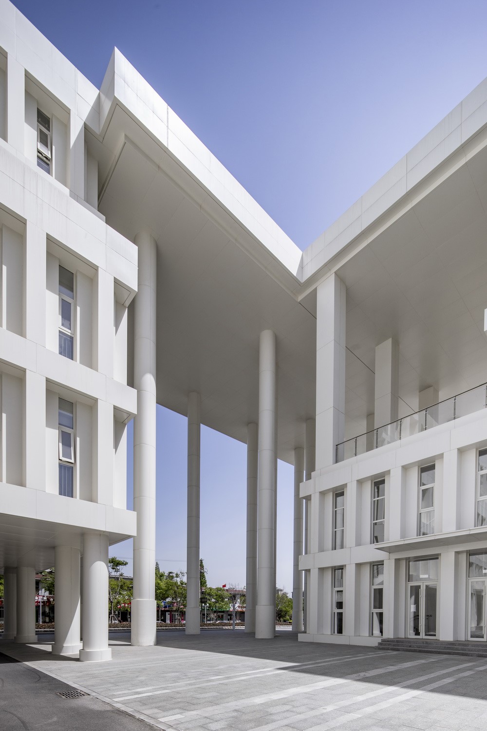 BIM建筑|沂南图书档案馆，山东 / 中央美术学院建筑7工作室（朴棫城市建筑设计工作室）