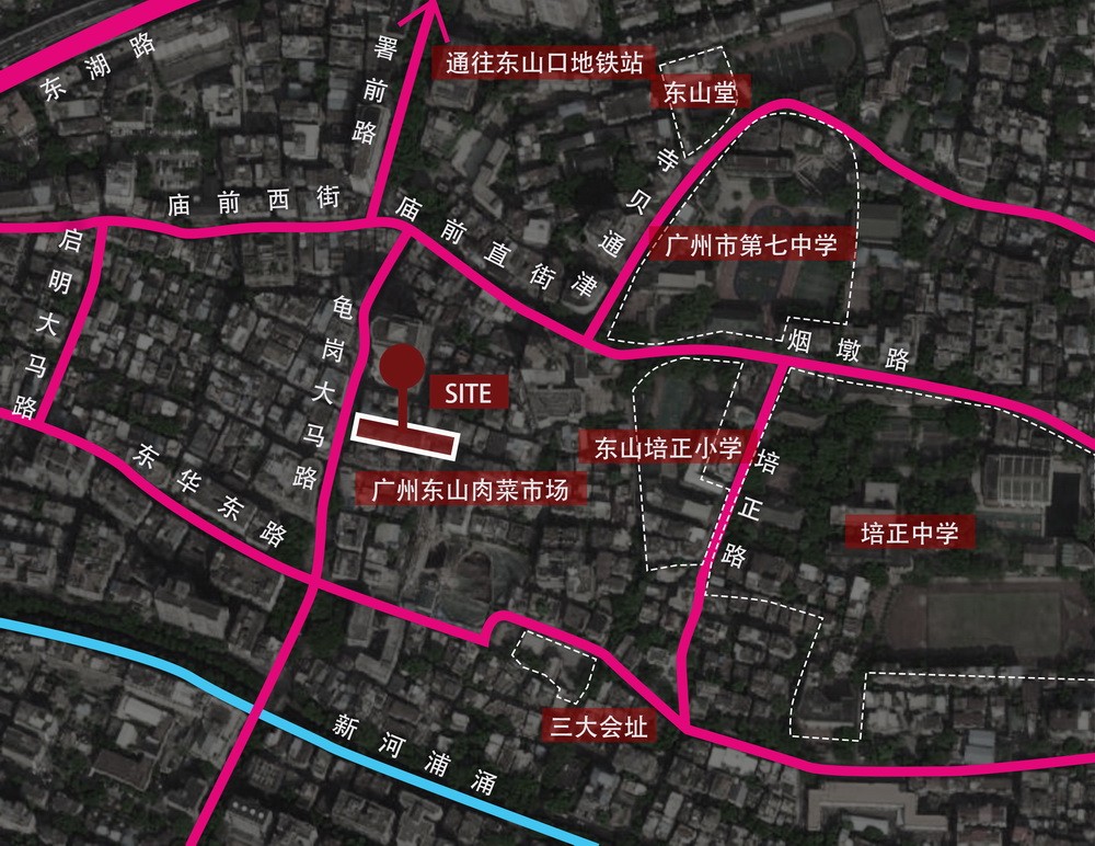 BIM建筑|彩色，诗意的日常：广州东山肉菜市场改造/奥默默工作室