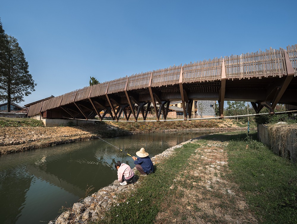 BIM建筑|李巷村村口公共空间再生/东大院 建筑技术与艺术（ATA）工作室