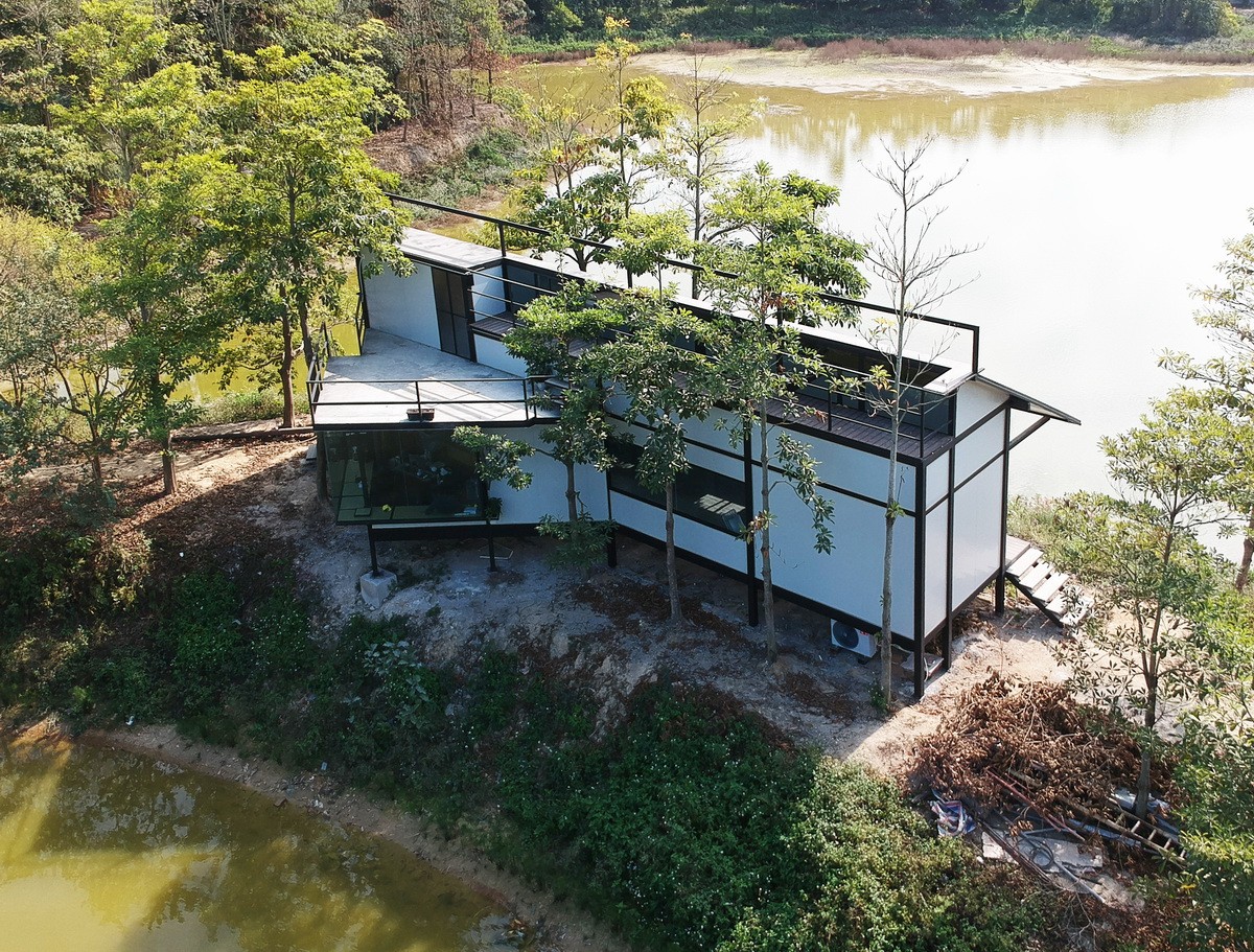 BIM建筑|湖间榭 / 半松园工作室