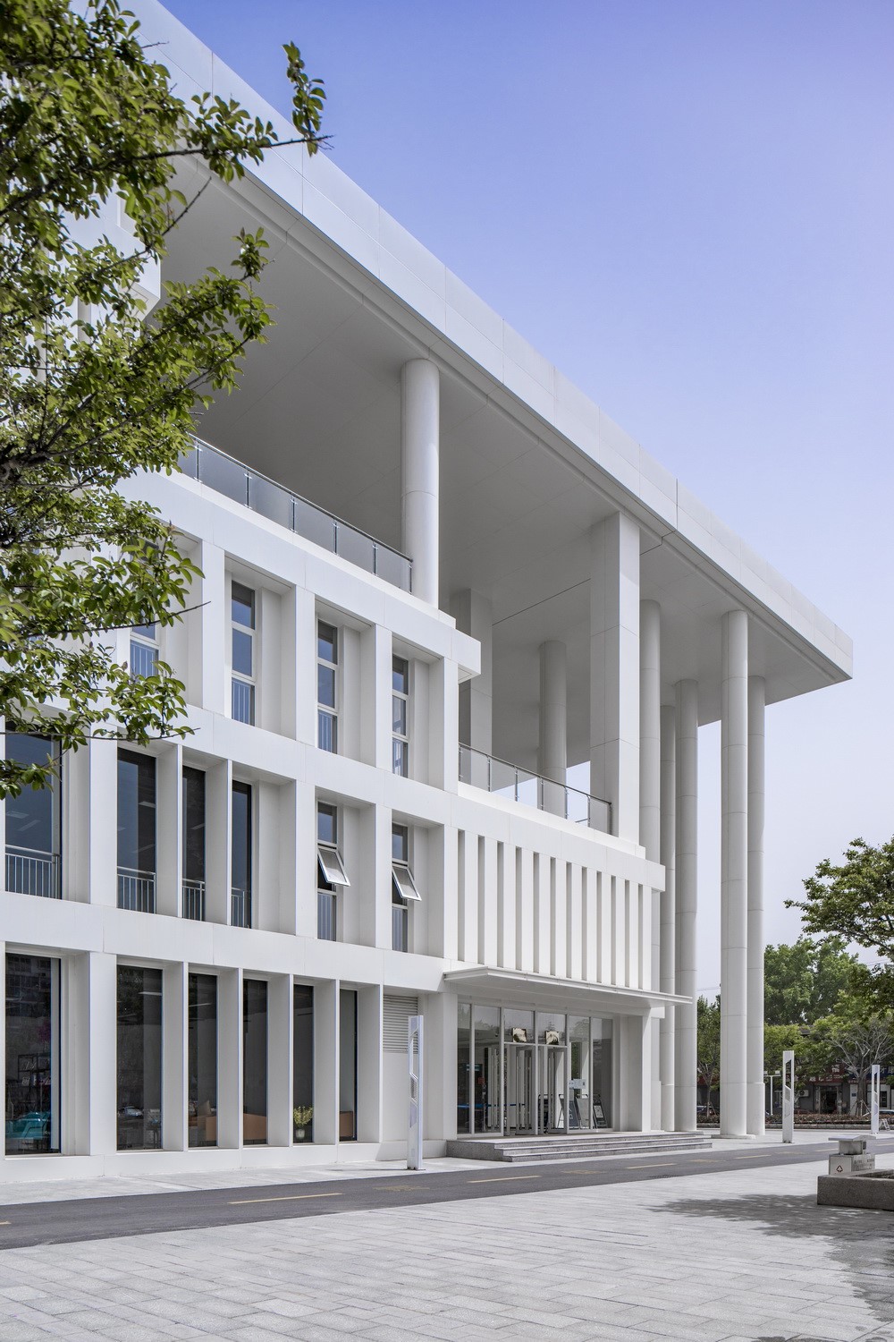 BIM建筑|沂南图书档案馆，山东 / 中央美术学院建筑7工作室（朴棫城市建筑设计工作室）