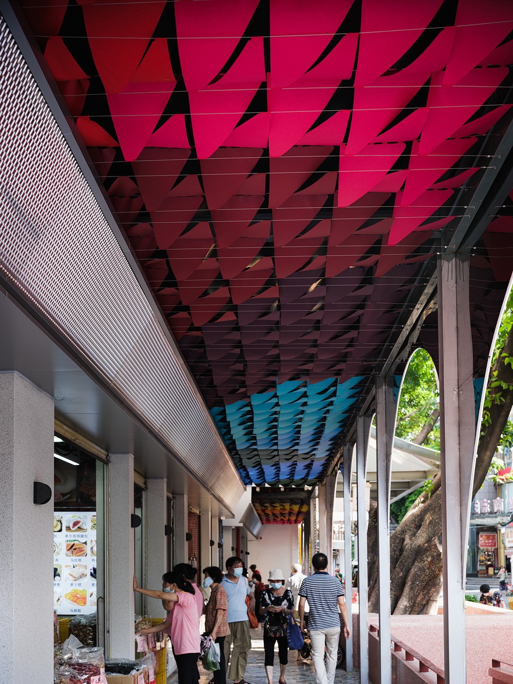 BIM建筑|彩色，诗意的日常：广州东山肉菜市场改造/奥默默工作室