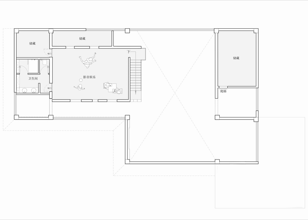 BIM建筑|内外之间，自然山野中的各得其所