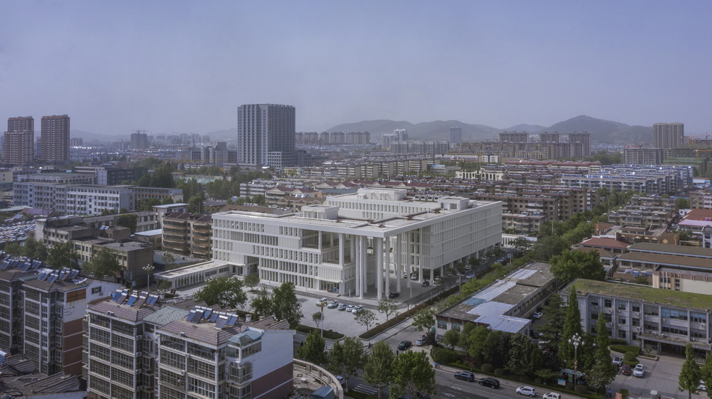 BIM建筑|沂南图书档案馆，山东 / 中央美术学院建筑7工作室（朴棫城市建筑设计工作室）