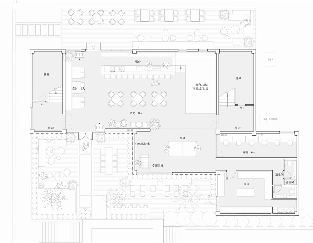 BIM建筑|内外之间，自然山野中的各得其所