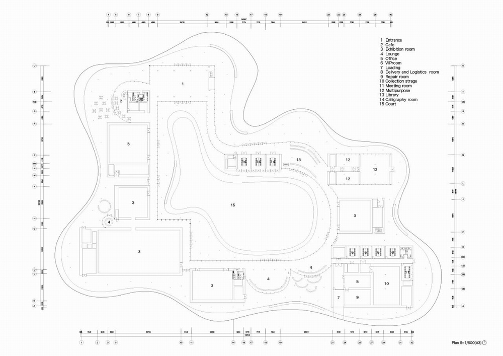 BIM建筑|济宁美术馆 / 西泽立卫建筑事务所