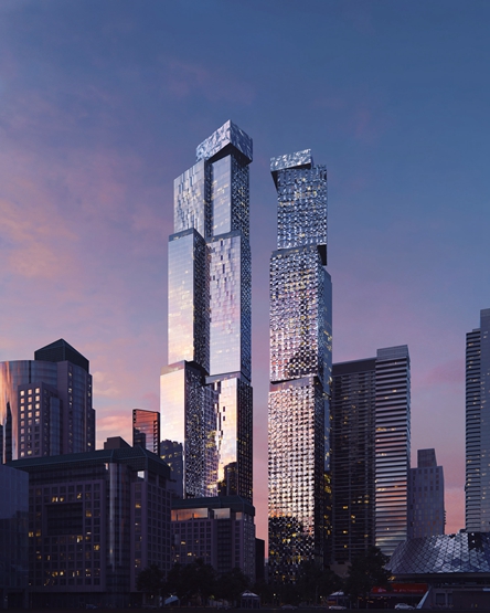 BIM建筑|盖里展示多伦多超高层的最新设计