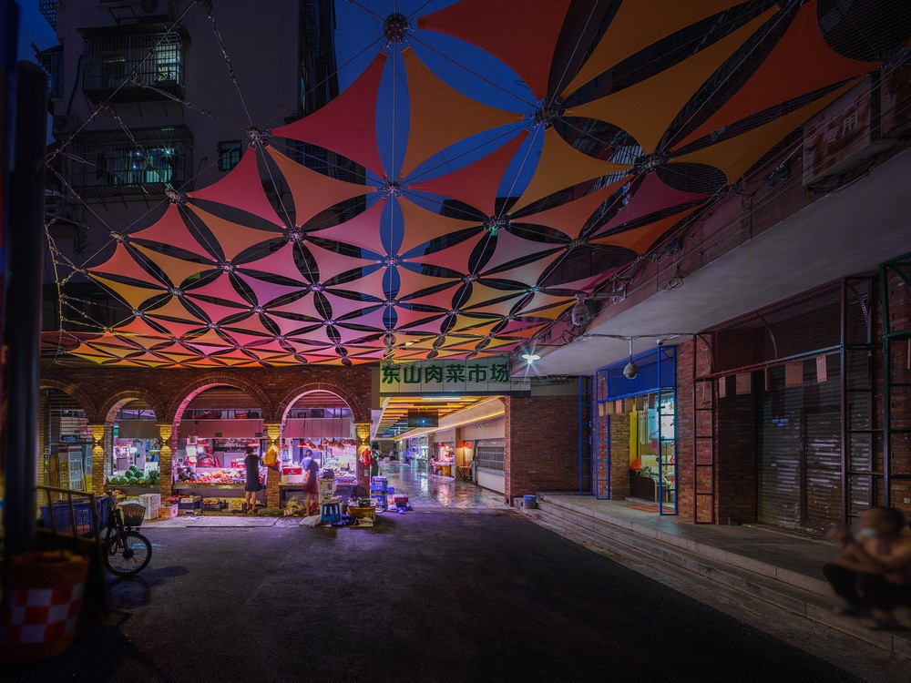 BIM建筑|彩色，诗意的日常：广州东山肉菜市场改造/奥默默工作室