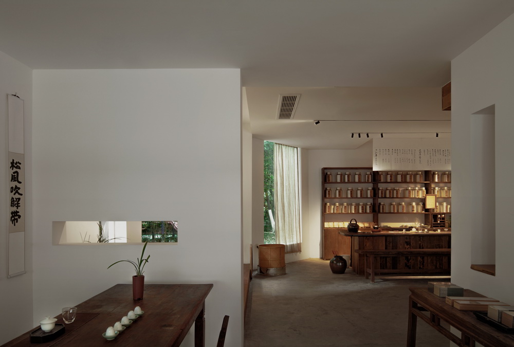 BIM建筑|在成都城中安放一片山林，是以不知春斋茶宿/ 时地建筑