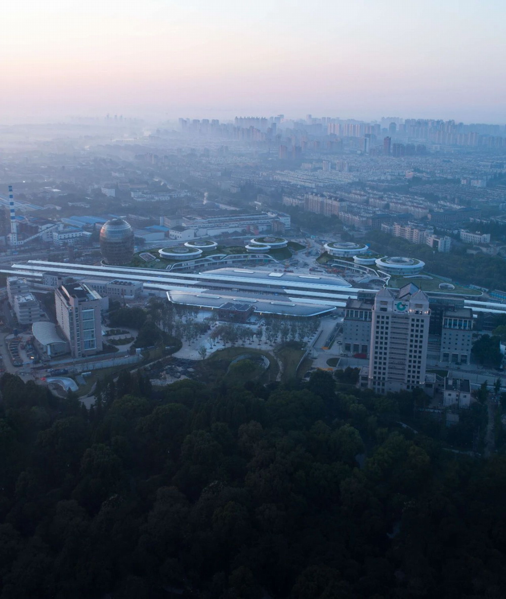 BIM建筑|“森林中的火车站”：嘉兴火车站启用通车/MAD